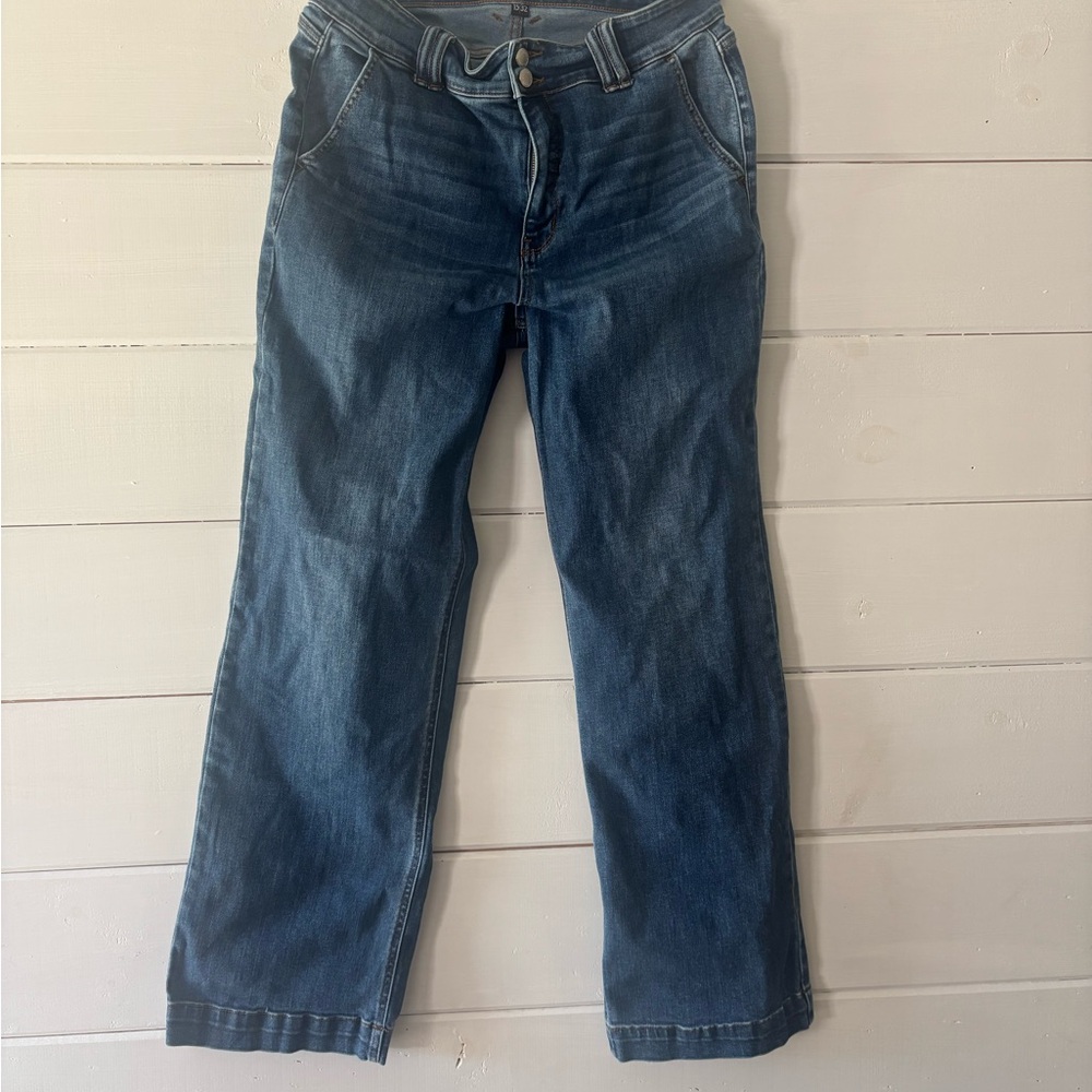 Judy Blue Women's Relaxed trouser Blue Jeans 15